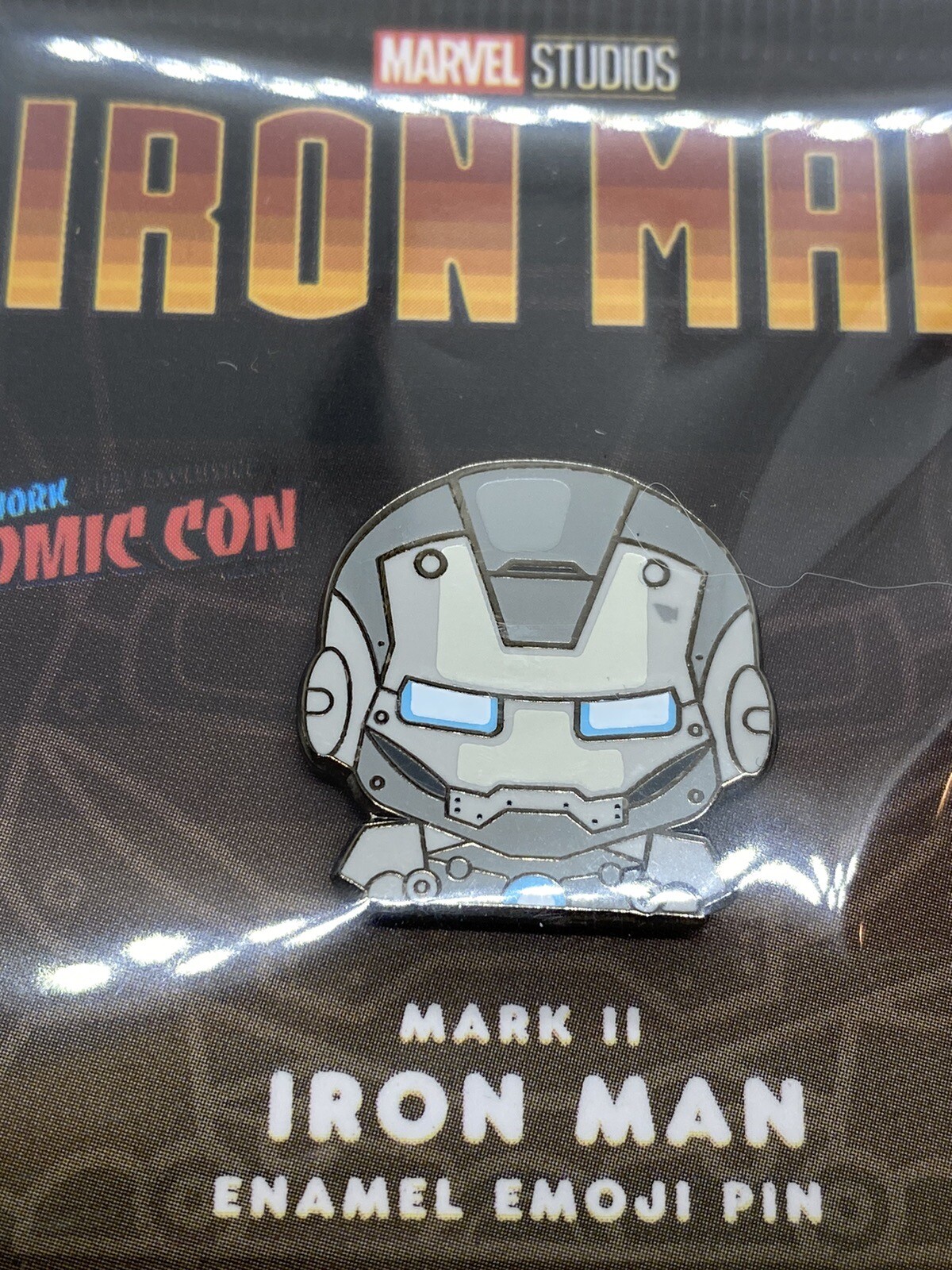 100% SOFT Marvel Iron Man Mark 2 Enamel Pin Enamel Pin NYCC 2023 Exclusive