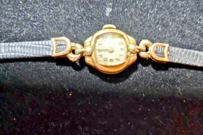 Vintage Boulevard Ladies 10k G.F. Watch w/ JB Champion Band/Avia Movement/ PARTS
