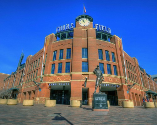 COORS FIELD 8X10 PHOTO COLORADO ROCKIES BASEBALL PICTURE MLB - 第 1/1 張圖片