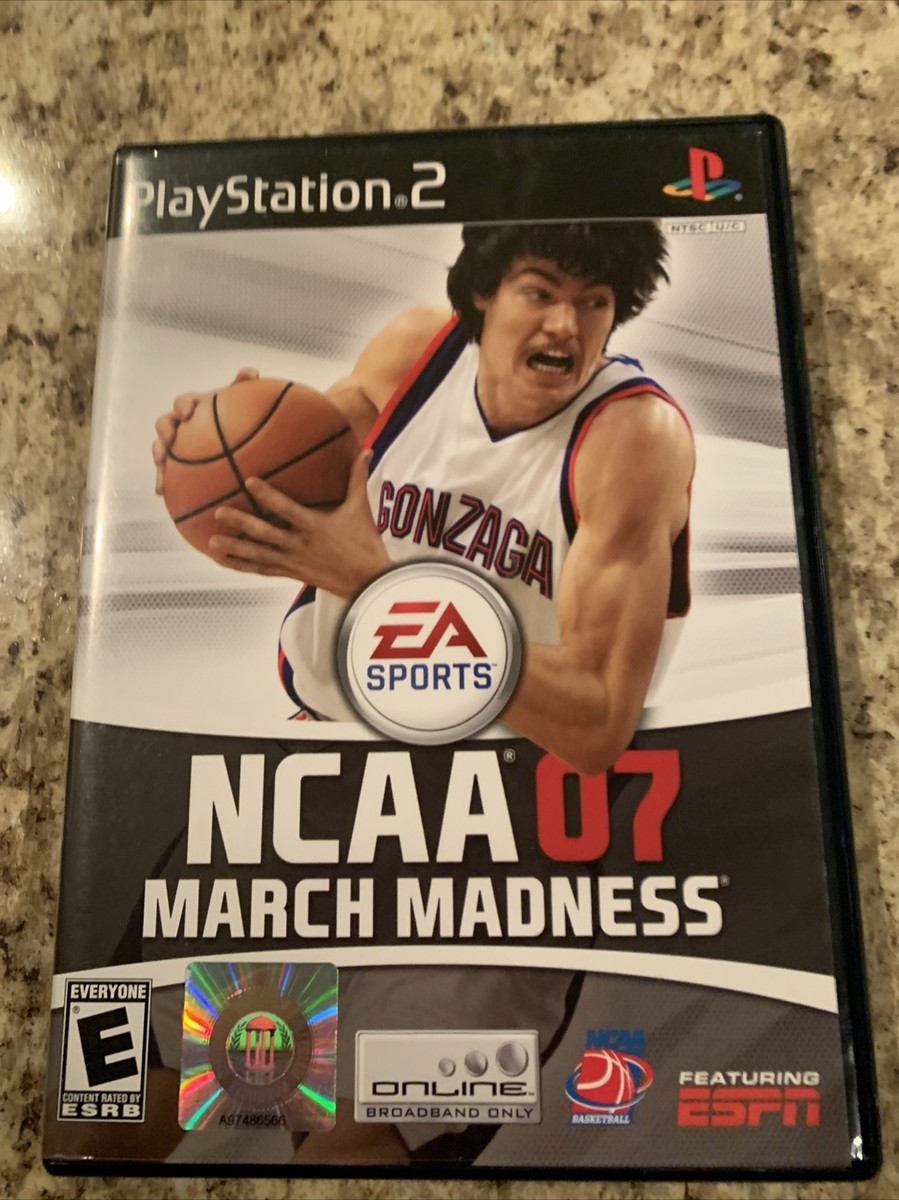NCAA March Madness 07 Sony PlayStation 2 2007 Complete