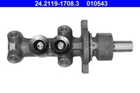 ATE Hauptbremszylinder Peugeot, Citroen 24.2119-1708.3