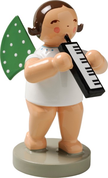 Wendt & KüHn, Engel Mit Melodika, 650/66, Geschenk Geburtstag, Elf Punkte-image