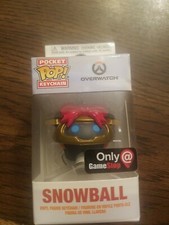 Blizzard Overwatch Pocket POP Games Snowball Keychain [Winter Wonderland]