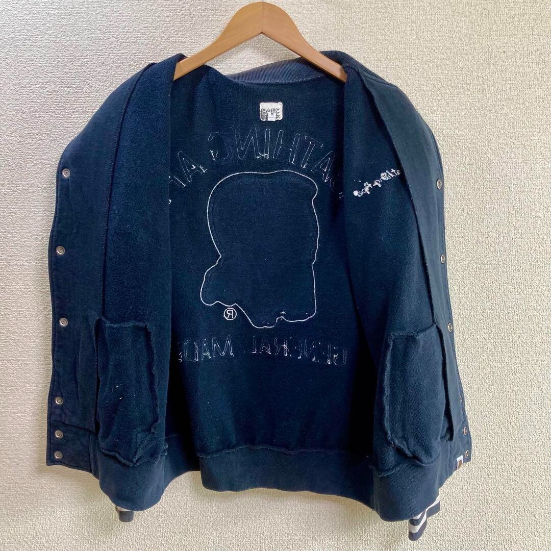 A BATHING APE GENERALS 1993 スウェット　黒　XL A BATHING APE GENERALS 1993 スウェット 黒 XL スウェット 黒