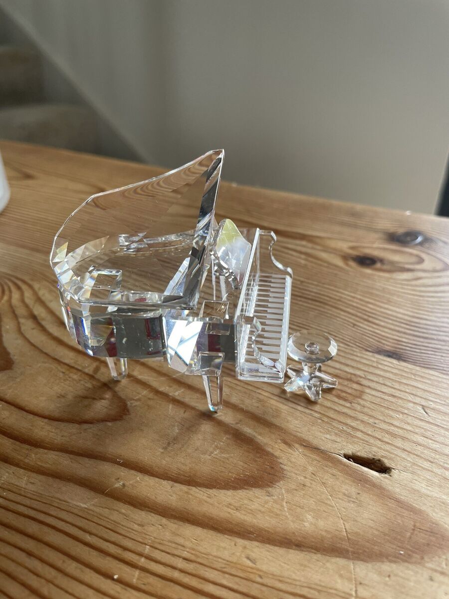 Swarovski Crystal Grand Piano & Stool w Box COA 174506 | eBay Swarovski Crystal Grand Piano & Stool w Box COA 174506 | eBay