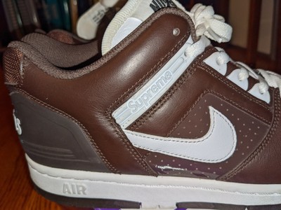nike air force 2 supreme brown