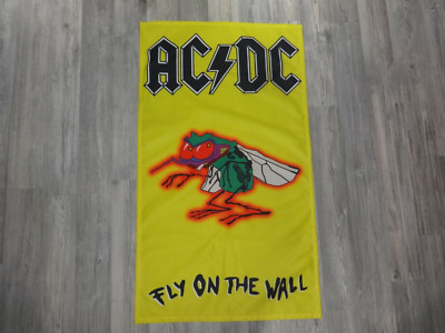 AC/DC Flag Flagge Poster Heavy Metal Hard Rock X