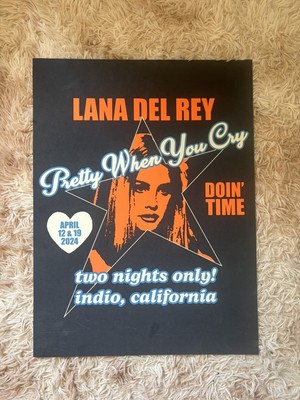 Lana Del Rey Coachella Poster