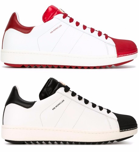Sneakers New Monaco Bianche Uomo - MONCLER - Russocapri