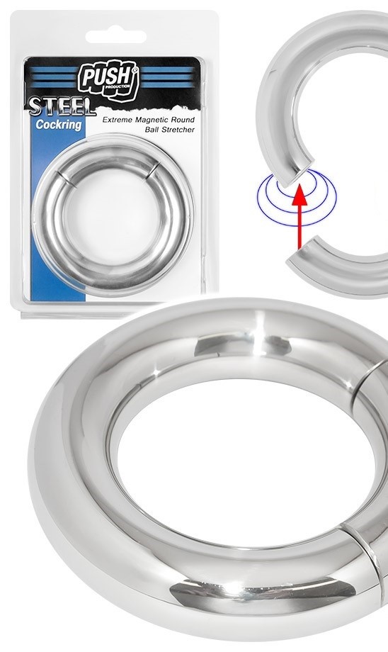 Anello Di Compressione Dello Scroto Maschile In Silicone - Foto 2