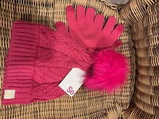 New Girls Hat/ Gloves Set M/ L