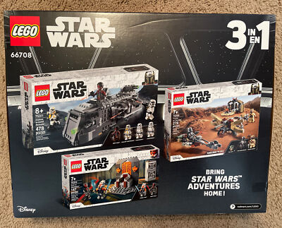 Lego Star Wars Galactic Adventures Pack 3 in 1 66708 75311 Walmart