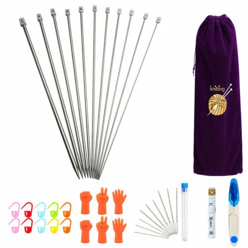 Uncinetti in acciaio inox per hobby creativi