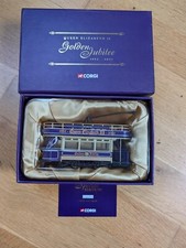 CORGI CLASSICS - CC25206 - DICK KERR TRAM QUEEN ELIZABETH II GOLDEN JUBILEE 2002