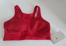 Nike Women's Size Small UltraBreathe Sport Bra Regular Support, Red CZ4439-614
