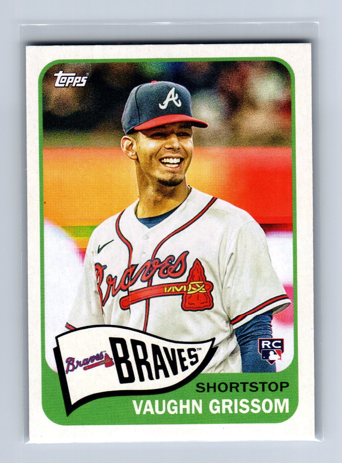 2023 Topps Archives Baseball RC Rookie #120 Vaughn Grissom Braves