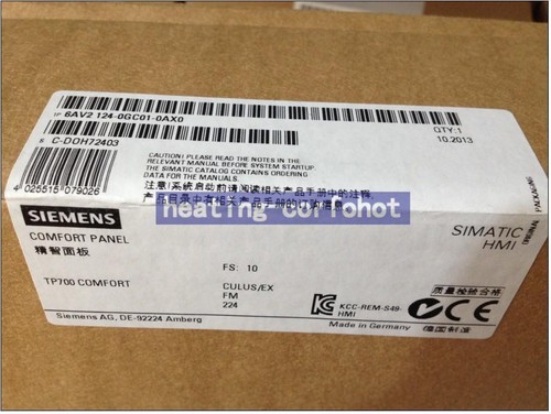 EIN Siemens HMI 6AV2 124-0GC01-0AX0 6AV2124-0GC01-0AX0 SPS-Modul NEU
