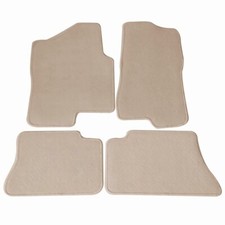 Fit For 99-06 Chevy Silverado 1500 Crew Cab Tahoe Beige Floor Mats Carpet Nylon