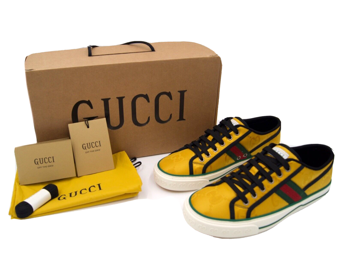 GUCCI 'Off The Grid' Yellow sneaker | eBay GUCCI 'Off The Grid' Yellow sneaker | eBay