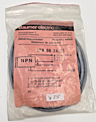 Baumer electric  IFR 08.24.15 Nährungsschalter  IFR08.24.15