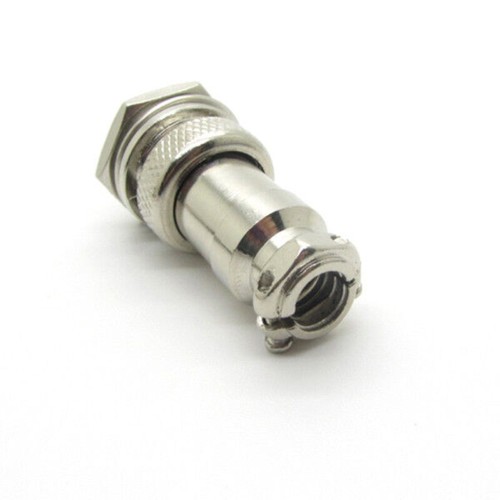 5 × Sets Aviation Plug 6-Pin 16mm GX16-6 Male and Female Panel Metal Connector - Picture 3 of 6