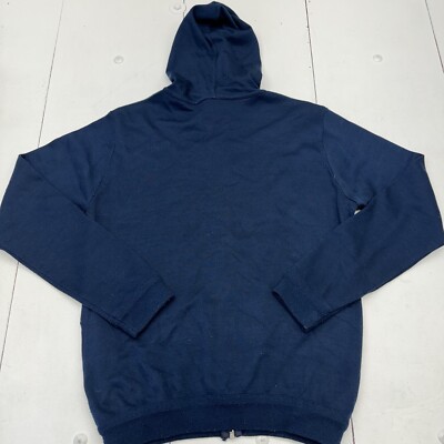 ジャケット・アウター ToTa Tota's Sport Two Tone Blue Long Sleeve Full Zip Jacket With Hood