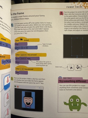 Coding Projects in Scratch: A Step-by-Step Visual Guide to Coding Your Own - Picture 3 of 4