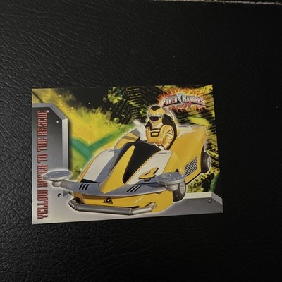 Power Rangers Turbo Trading Cards Yellow Bandai/Upper Deck