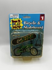 Vintage Bicycle And Skateboard 