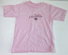 Y2k Harley-Davidson Youth Shirt Pink Size 6/8 American Sweetheart Made In USA
