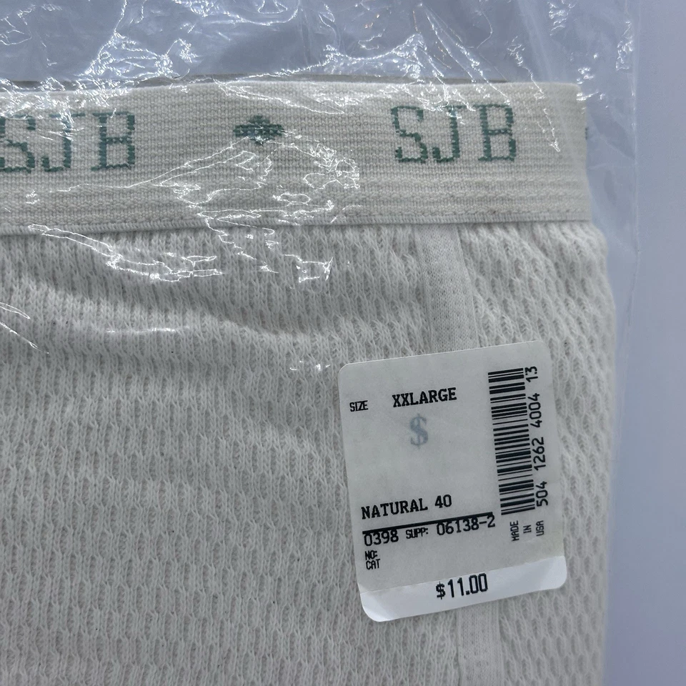 De Colección St John’s Bay Ropa Interior Térmica Pantalones Largos Johns Hombres Talla XXL 46-48 Natural Foto 2 de 4