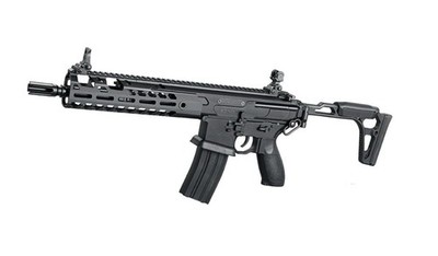 New SJ SiJun SIG MCX With Folding Stock 7MM-8MM Metal gearbox Gel Ball Blaster