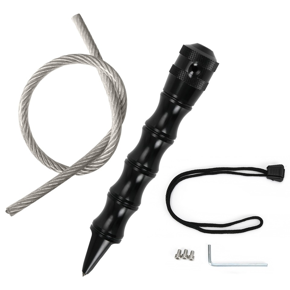 18 Emergency Tool Tactical Whip Hardened Steel Car Window Breaker