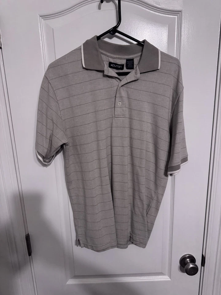 Лот из 3 винтажных поло мужские рубашки с воротником ретро повседневные смешанные стили - Изображение 3 из 4