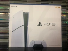 BRAND NEW Sony PlayStation 5 Slim Disc Edition 1 TB Console - White FACTORY SEAL