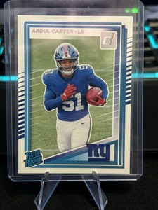 Abdul Carter 2025 Panini Donruss BASE #315 (RC) NEW YORK GIANTS