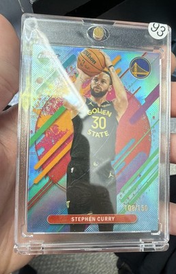 2025-26 Topps Finest - Rare Stephen Curry #274 Sky Blue Refractor /150