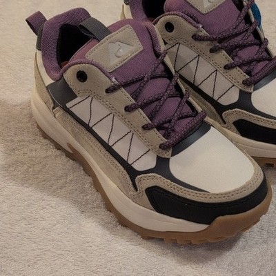 Ozark Trail Women s 6 Waterproof Hiking Shoes WOT WP Beige Gray NIB