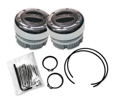 Mile Marker 302 Locking Hubs 1 Ton Chrome Dana 44