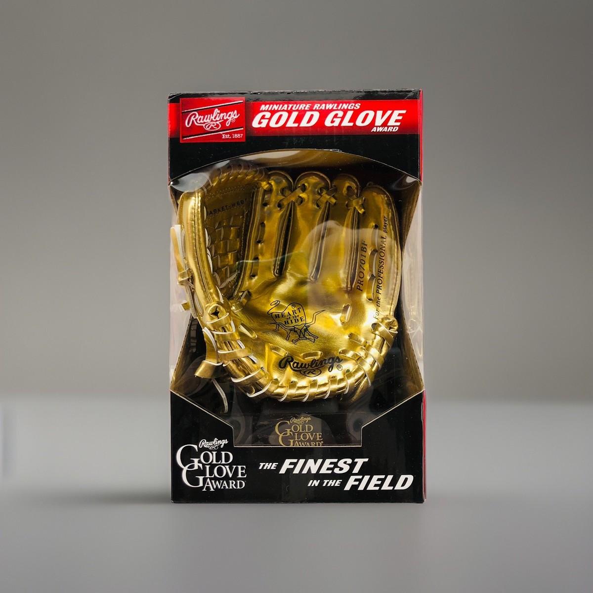 New Rawlings Miniature Rawlings Metallic Mini Gold Glove Award