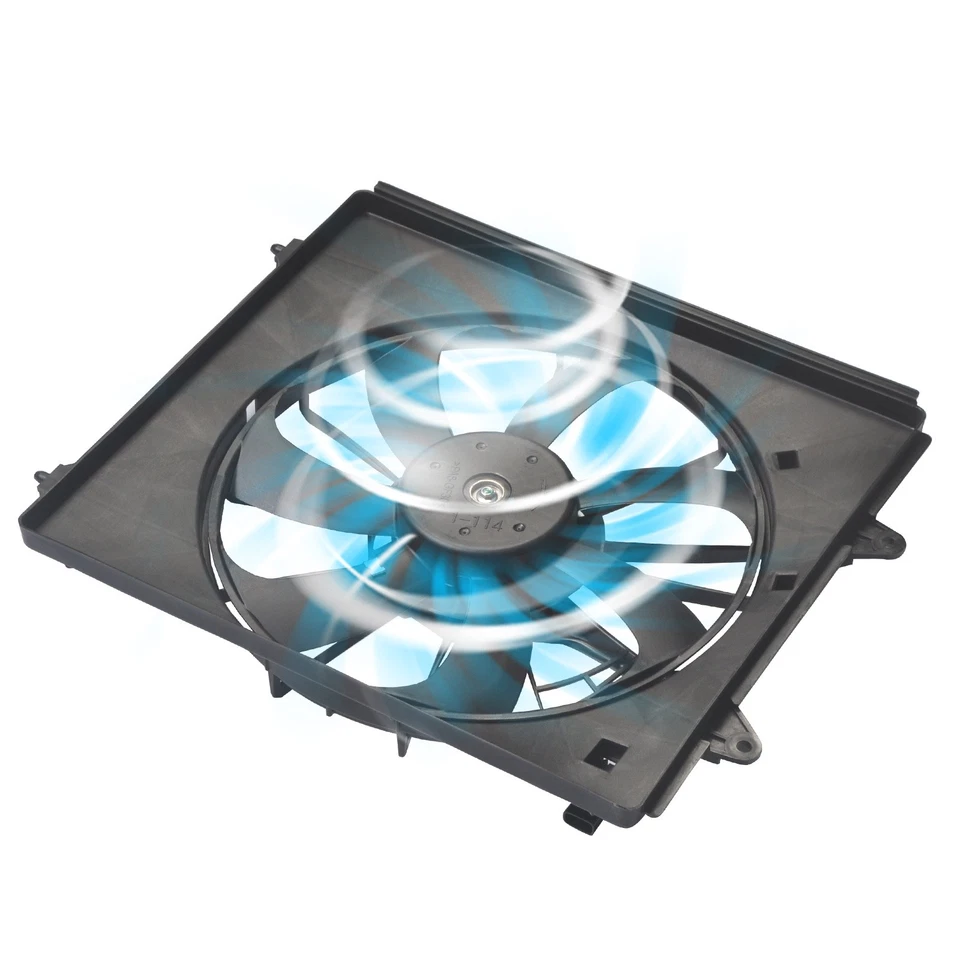 Passenger side Radiator Cooling Fan For 2011-2017 Honda Odyssey Foto 2 de 4