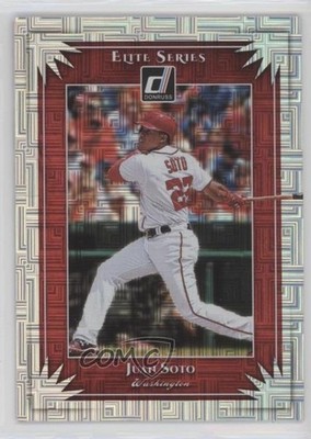 2019 Panini Donruss Elite Series Vector Juan Soto #ES5 uk2