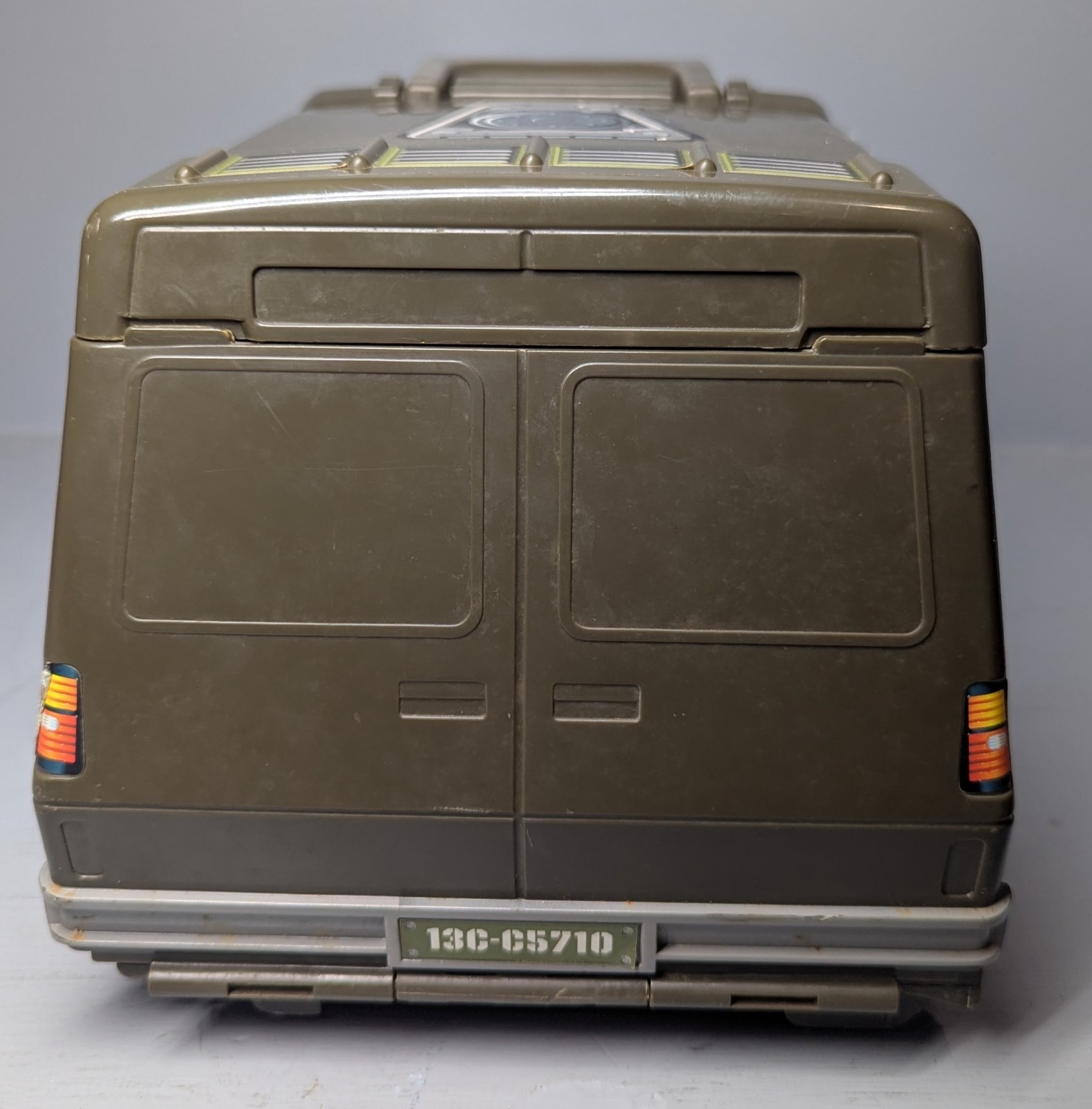 Micro Machines Military Super Van City playset 1991 Galoob camo army RV thumbnail 4