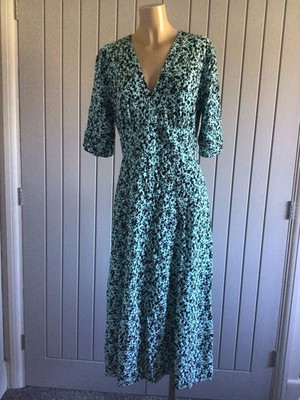 chinese dress ladies Lily Ladies Summer Floral Tea Dress In Mint Green