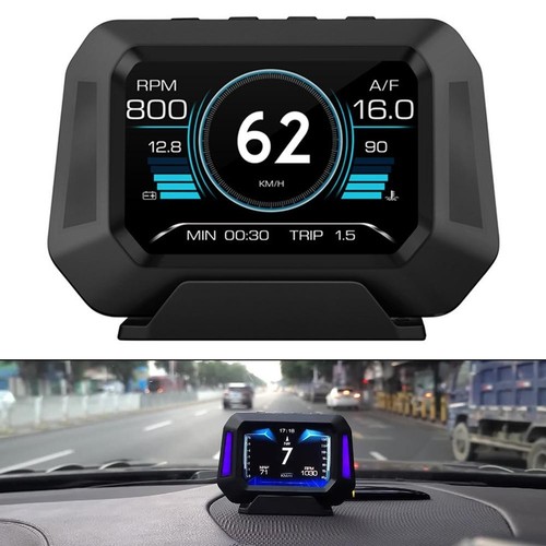 Speedometer and Slope Meter Gauge Display P21 for Safe Driving Experience - Picture 3 of 19