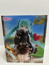 Hatsune Miku Fashion Figure Outdoor Ver Taito Vocaloid 7  NEW SEALED US SELLER