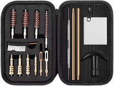 Handgun Cleaning Kit for .22.357.38,9mm.40.45 Cal Pistol Cleaning Kit