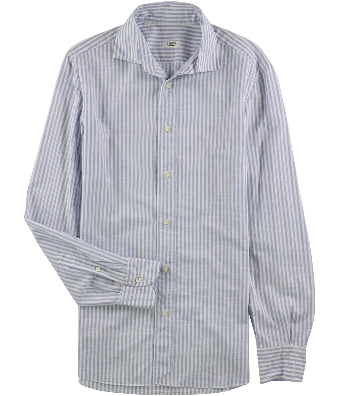 Eidos Napoli Mens University Striped Button Up Shirt Blue Small 23990₽
