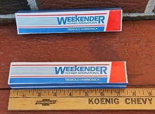 2 New HOHNER INTERNATIONAL Weekender Tremolo HARMONICA In Box Unused 48 Hole