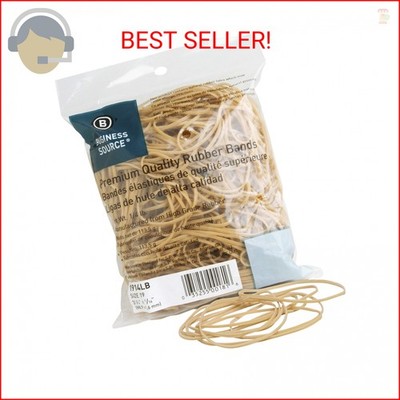 Business Source Rubber Band, Natural (1914LB)